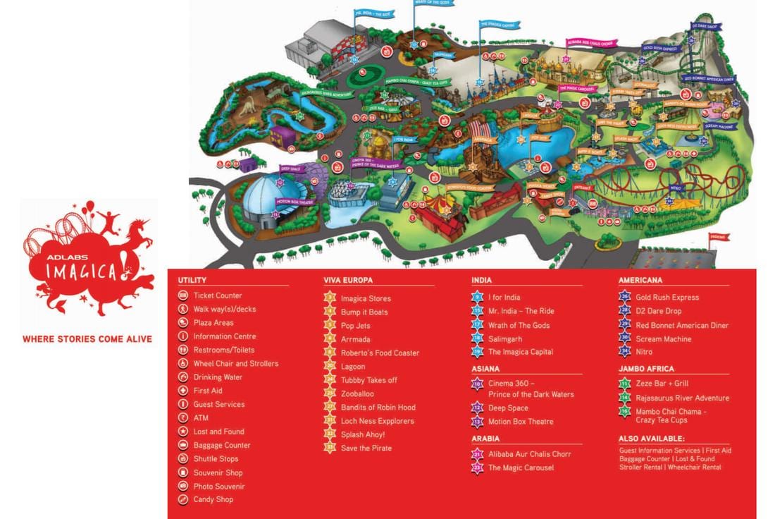kart İmagica Mumbai xəritə