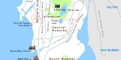 Kart Mumbai turizm yerləri