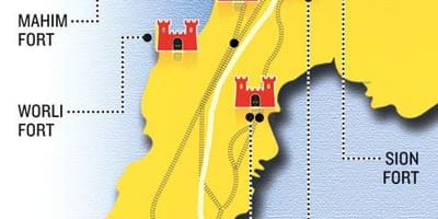 Mumbai Fort-xəritə